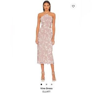 Elliatt Vine Dress (size: XS, color: rose)